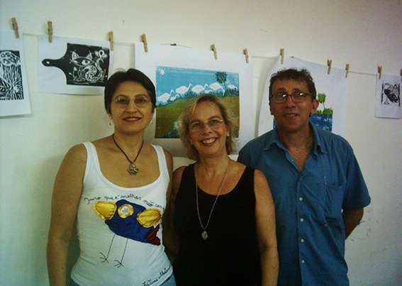 3 - com os monitores Fátima Montanari e Tito Tezzari Junior.JPG