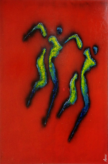 2005 - Run - graffiti s tela.jpg