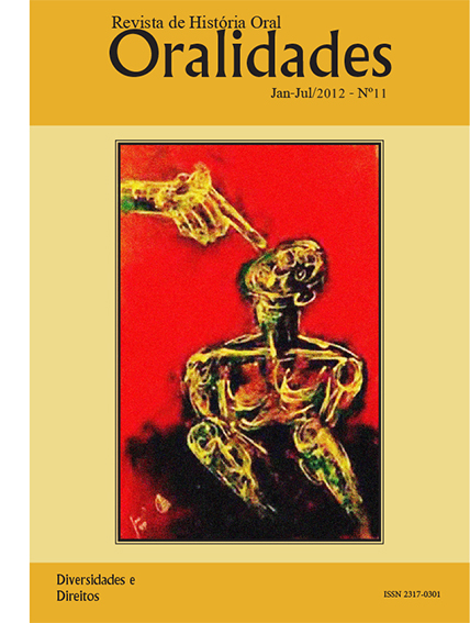 2013 - Capa da Revista Oralidades - artigos acadêmicos.jpg