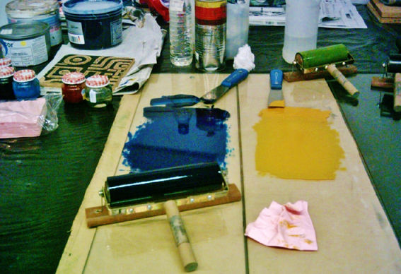 10 - preparação das tintas.JPG