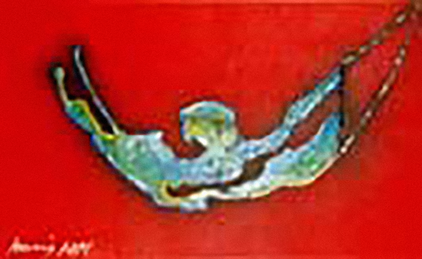 2000 - Trapezista - graffiti s tela.jpg