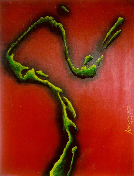 2000 - The Crab Man - graffiti s tela.jpg