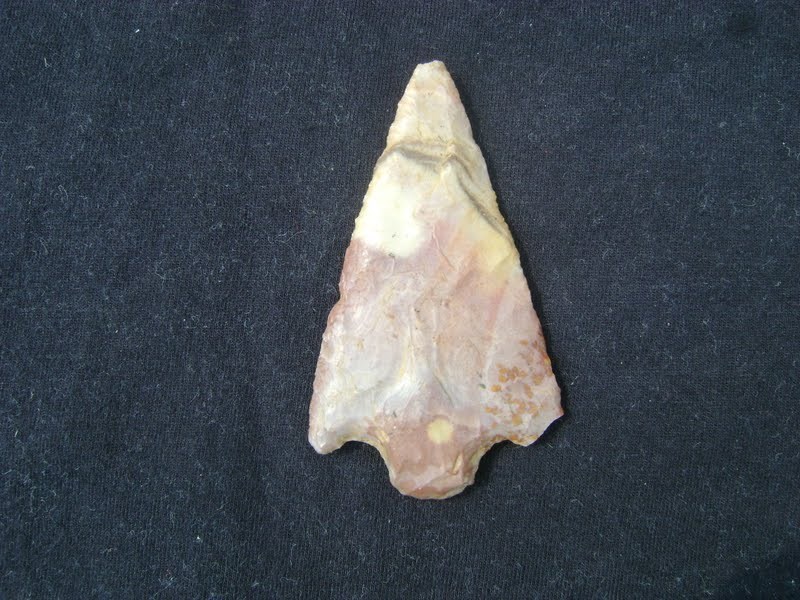 Foto Joaquim Cunha - Ponta de Flexa encontada por Julio Roberto Pauli Galego - Alta Floresta.jpg