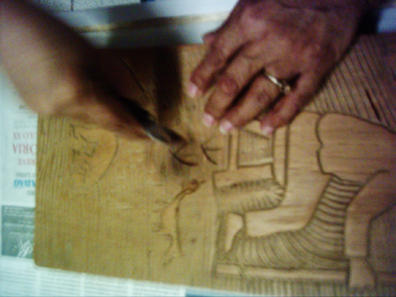 4 xilo - gravando a matriz.JPG