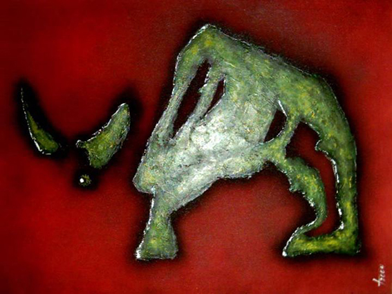 2004 - Rhino - graffiti s tela.jpg